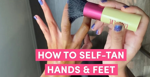 5 - How to Self Tan Tricky Areas