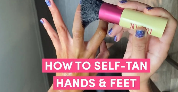 How to Self Tan Tricky Areas