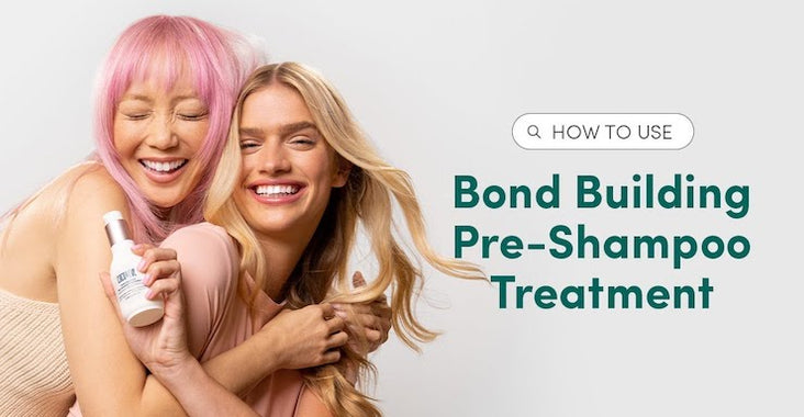 How To Use Bond Building Pre-Shampoo Hair Treatment
